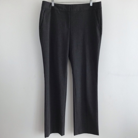 Vince Camuto gray straight leg trousers size 12. - Picture 1 of 6